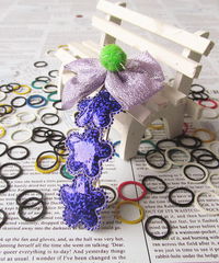 韓國花朵蝴蝶結頭花——義烏廠家直銷的時尚小禮品